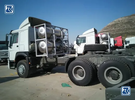 Fleet of prime mover trucks for plant transport