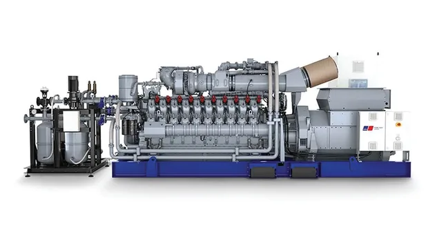 Containerised multi engine power plant installation